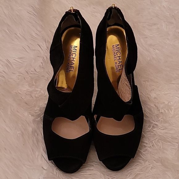 Micheal Micheal Kors michael Elena Cross Strap Dress Sandals - Picture 4 of 16